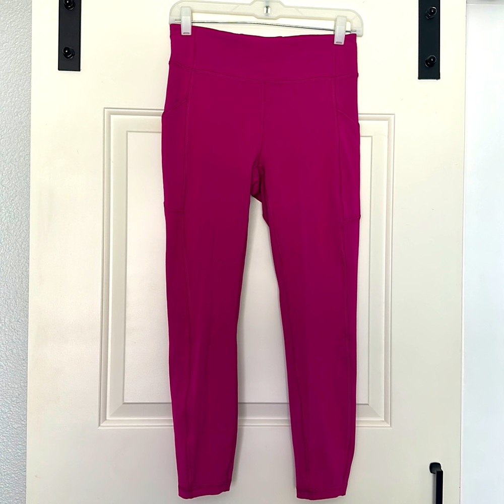 Lululemon invigorate leggings ripened raspberry